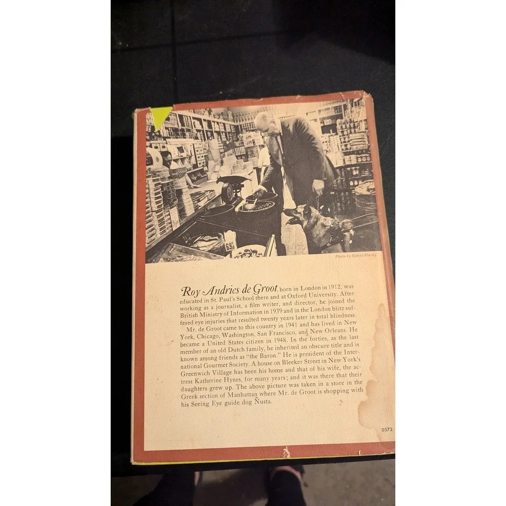 Feasts‎ For All Seasons Vintage Cookbook Roy Andries de Groot Recipes